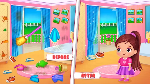 candy house cleaning for girls应用截图