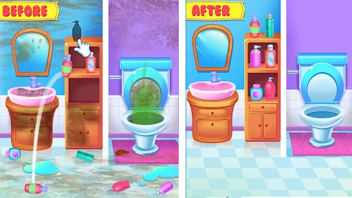 candy house cleaning for girls应用截图