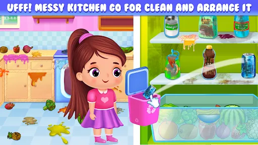 candy house cleaning for girls应用截图