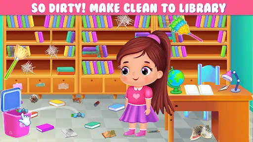 candy house cleaning for girls应用截图