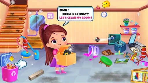candy house cleaning for girls应用截图
