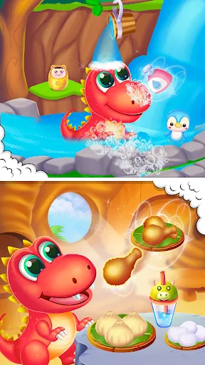 Tangkapan layar Baby dino care game for kids