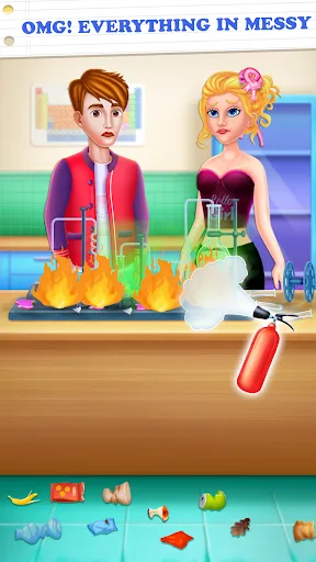 Screenshot di Fairy love story makeover game
