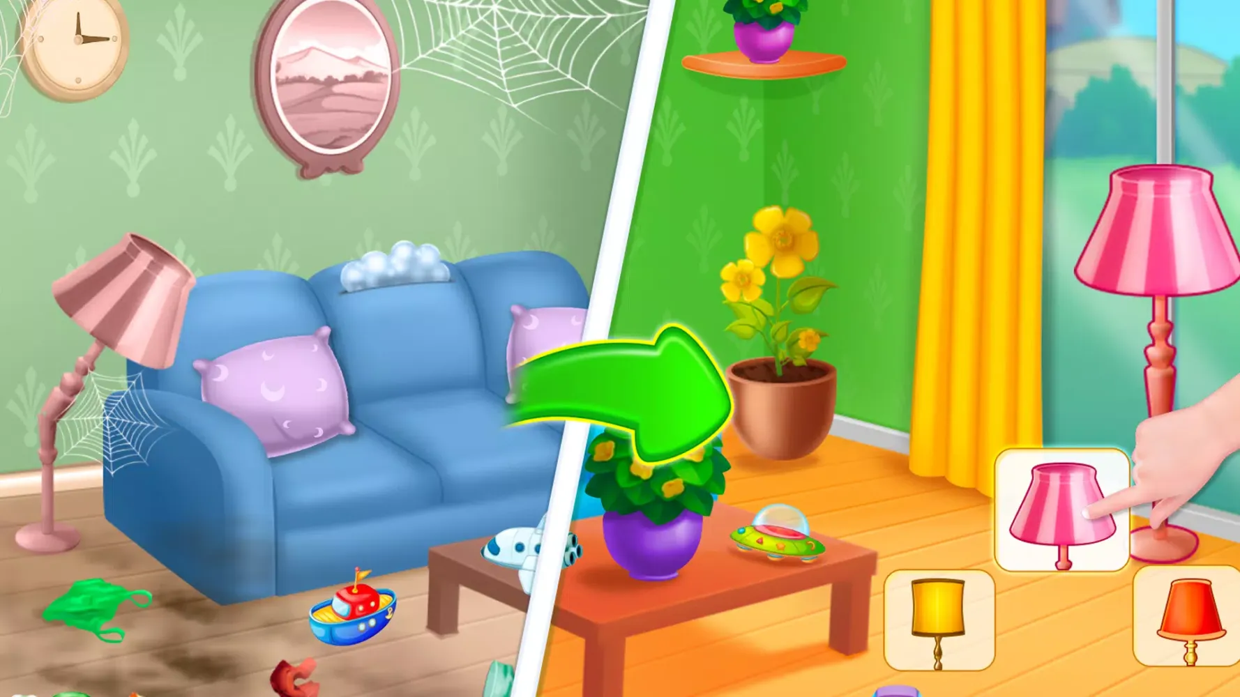 Home cleaning game for girls Screenshots