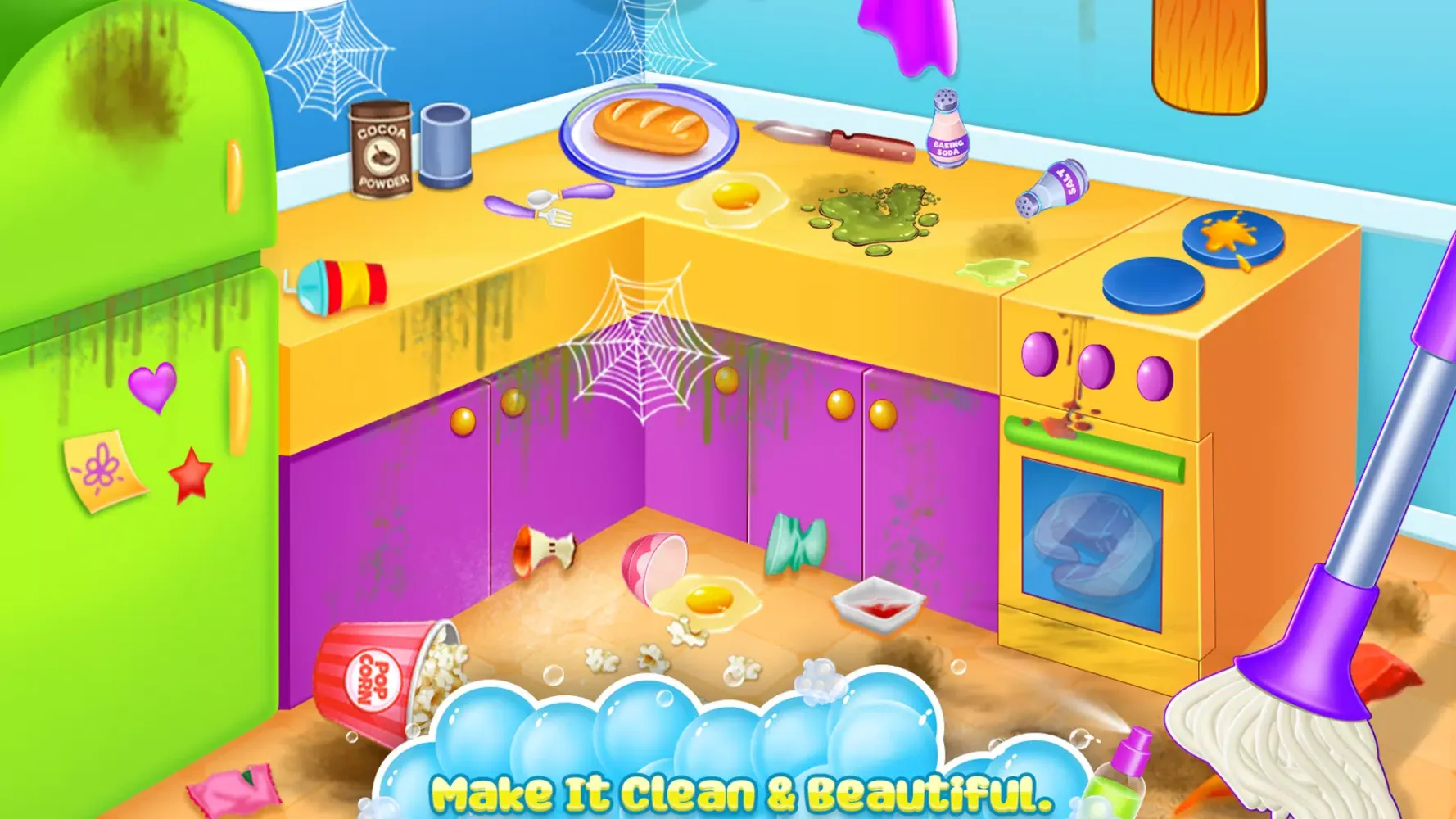 Home cleaning game for girls Screenshots