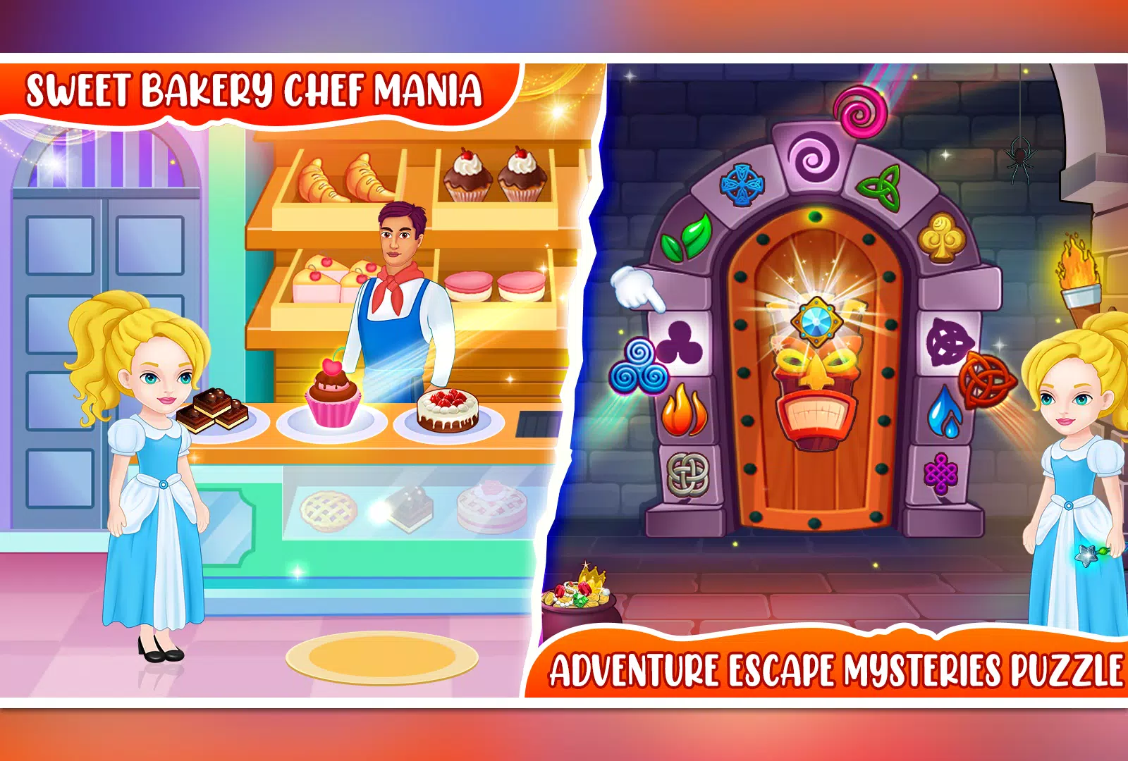 Princess fairytale castle game Screenshots