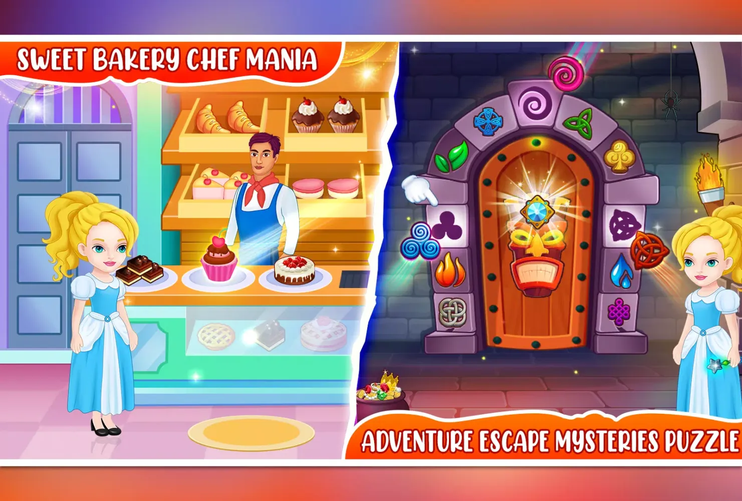 Capturas de pantalla de Princess fairytale castle game