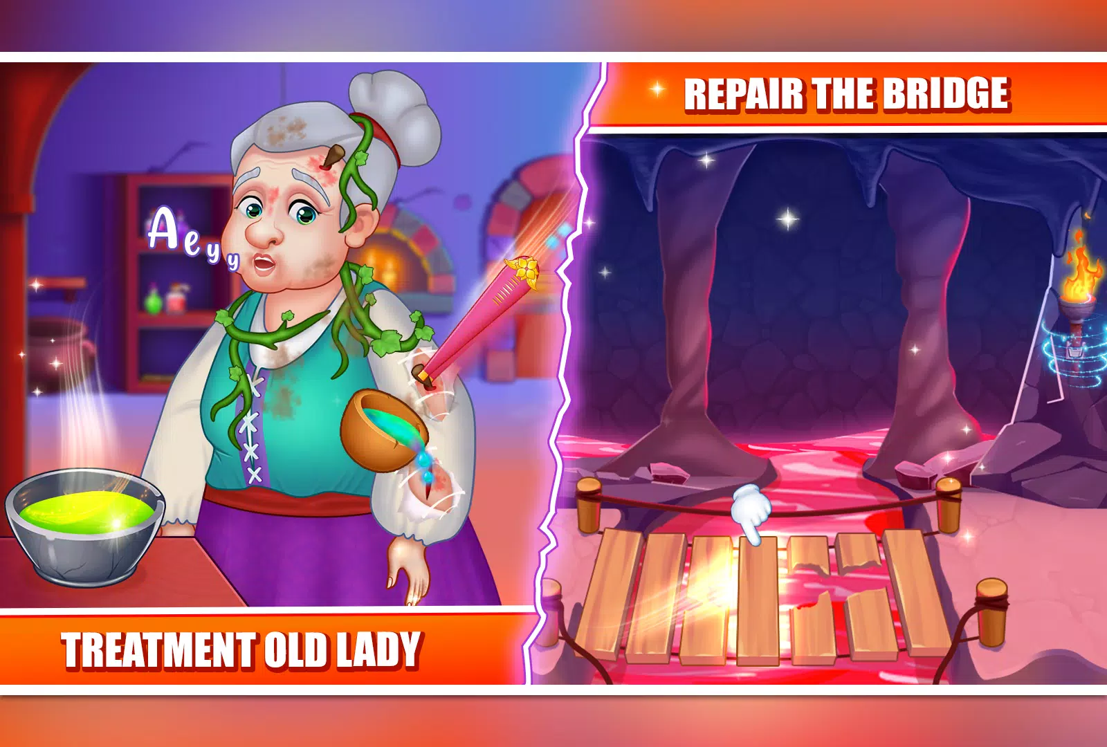 Princess fairytale castle game Screenshots