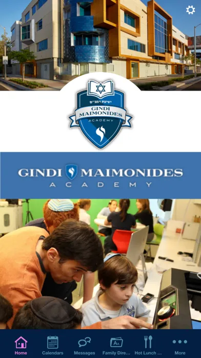 Captures d'écran de Gindi Maimonides Academy App