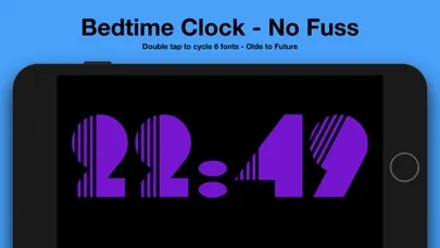 Bedtime Clock - No Fuss Screenshots