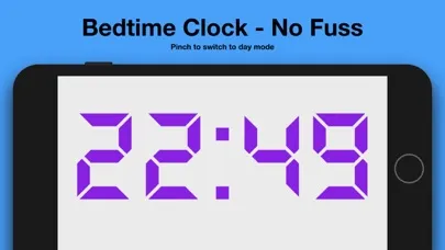 Bedtime Clock - No Fuss Screenshots