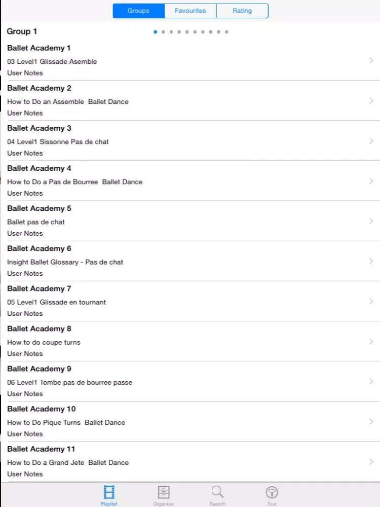 Zrzuty ekranu Ballet Academy iPad 