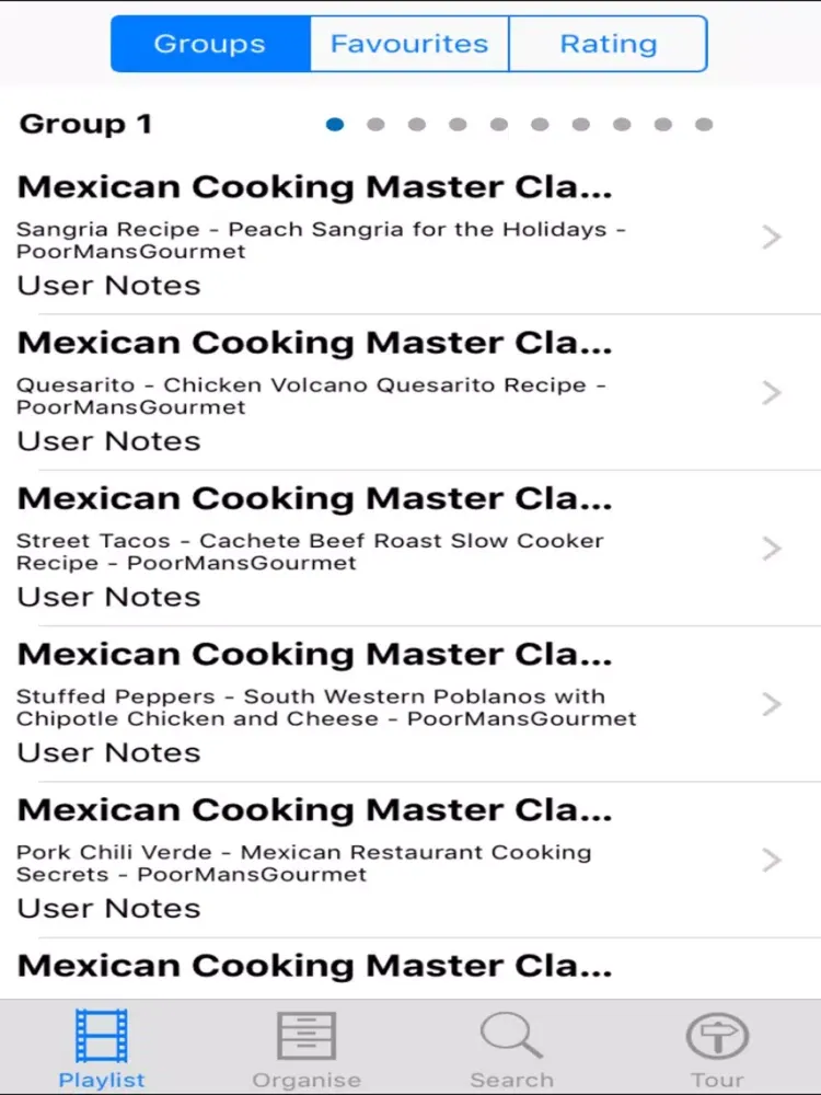 Mexican Cooking Master Class iPad 应用截图