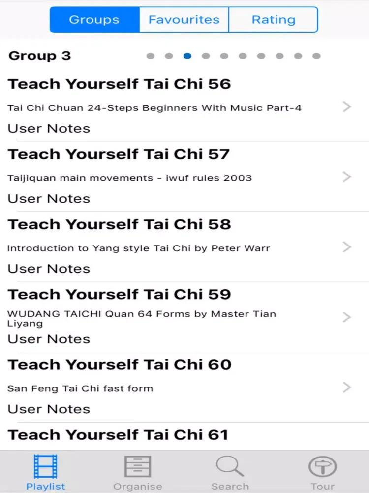 Teach Yourself Tai Chi iPad  Screenshots