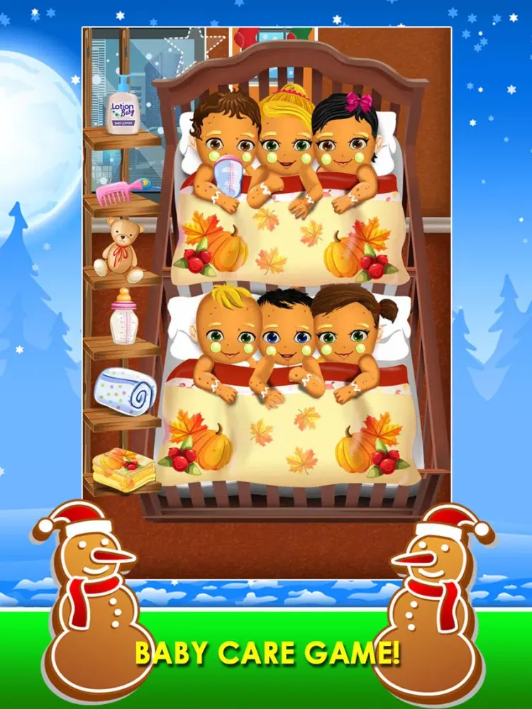 Christmas Mommy's New Baby Salon - My Xmas Spa Doctor Games for Kids! iPad  Ekran Görüntüleri