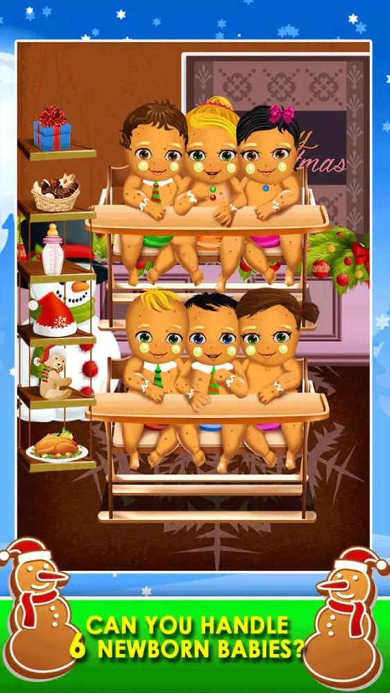 Christmas Mommy's New Baby Salon - My Xmas Spa Doctor Games for Kids! Ekran Görüntüleri