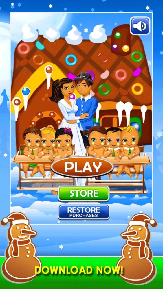 Christmas Mommy's New Baby Salon - My Xmas Spa Doctor Games for Kids! Ekran Görüntüleri