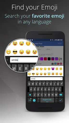 Ginger Keyboard - Emoji, GIFs سکرین شاٹس