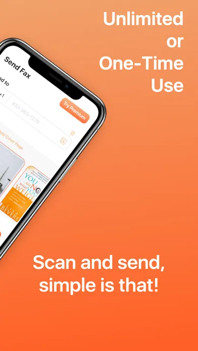 FaxForward: Send Fax - eFax Ekran Görüntüleri