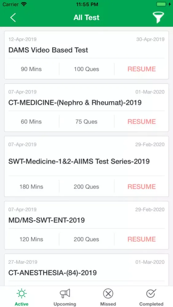 تصاویر DAMS TEST SERIES
