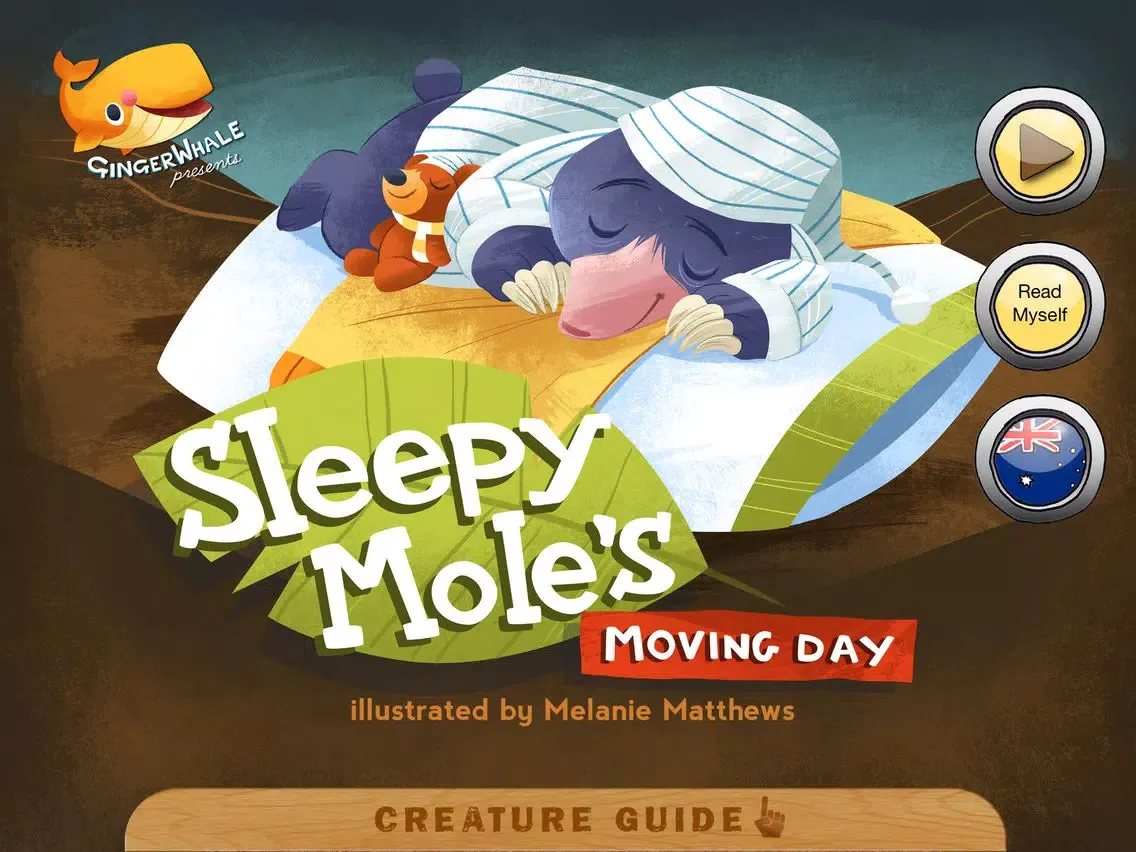 صور Sleepy Mole's Moving Day iPad 