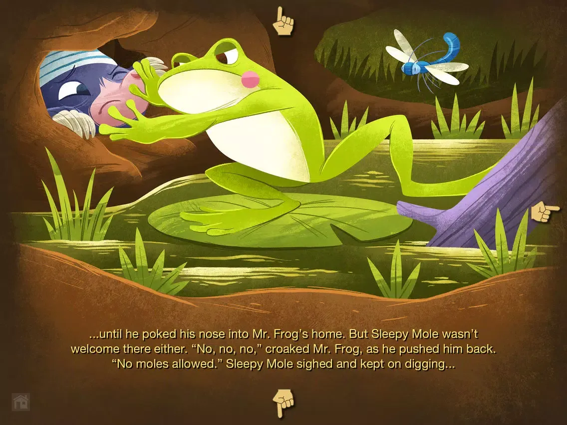 صور Sleepy Mole's Moving Day iPad 