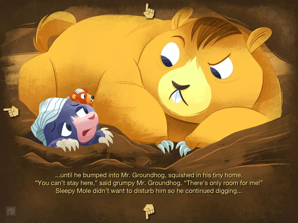 صور Sleepy Mole's Moving Day iPad 