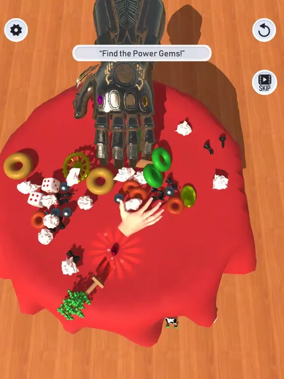 Ảnh chụp màn hình của Oops! Hand Simulator iPad 
