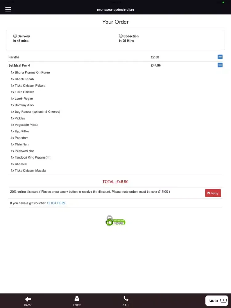 Monsoon Spice iPad Screenshots