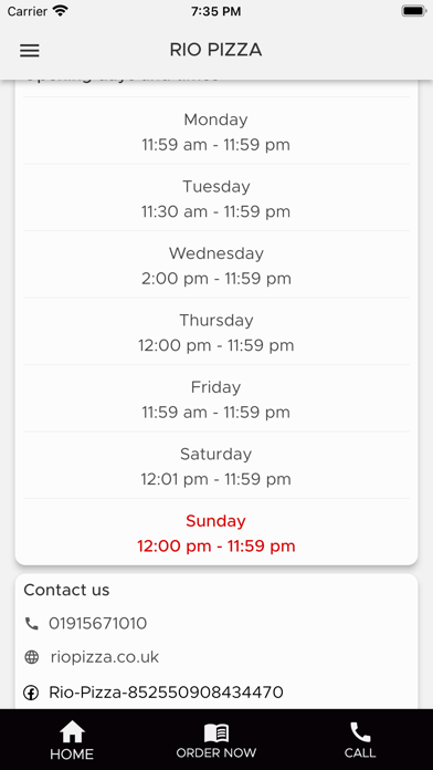 Rio Pizza Screenshots
