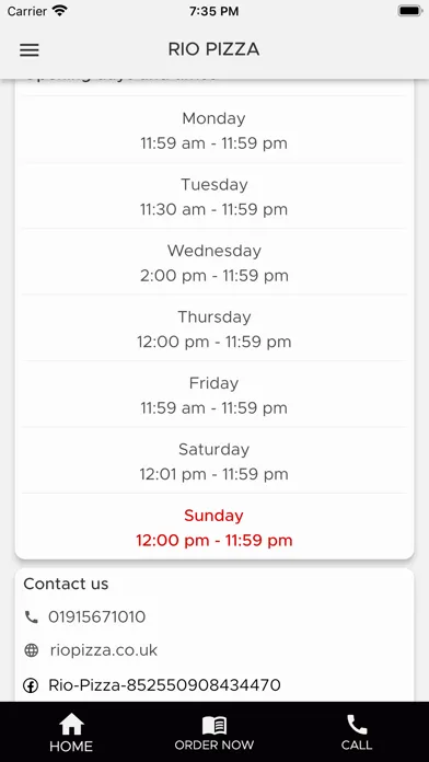 Rio Pizza Screenshots