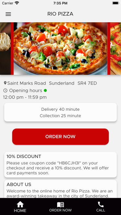 Rio Pizza Screenshots