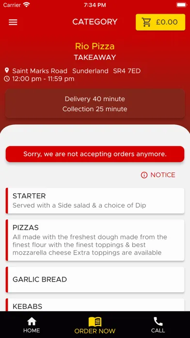 Rio Pizza Screenshots
