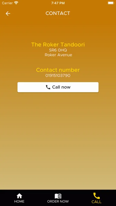 The Roker Tandoori سکرین شاٹس