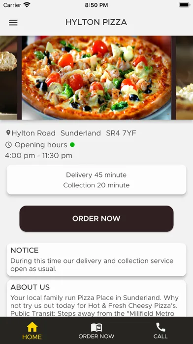 Hylton Pizza स्क्रीनशॉट