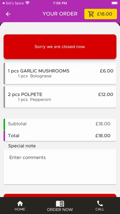 Screenshot di Tiamo Restaurant