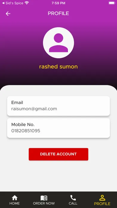 Screenshot di Tiamo Restaurant