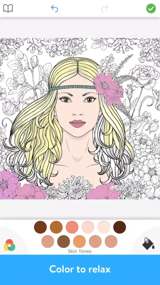 ภาพหน้าจอของ Colorfy for Adults