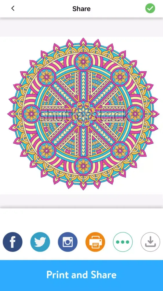 ภาพหน้าจอของ Colorfy for Adults