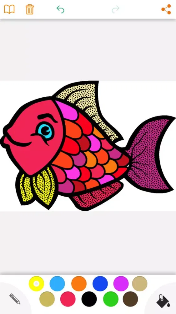 Colorfy Kids - Coloring book for the younger ones स्क्रीनशॉट