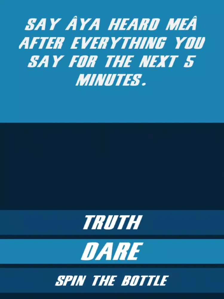 Truth or Dare for Kids iPad  Screenshots