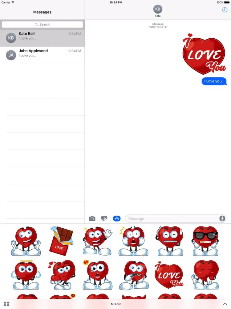 Capturas de pantalla de Mr Love iPad 