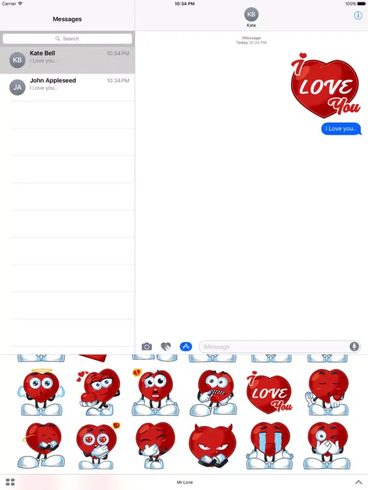 Capturas de pantalla de Mr Love iPad 