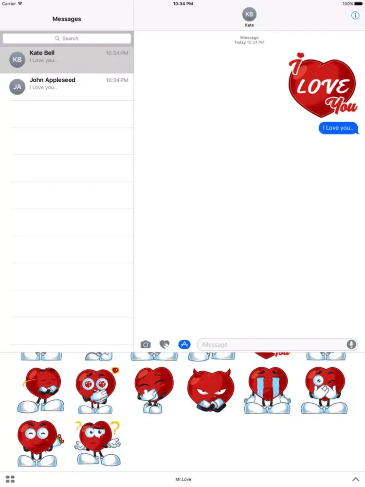 Capturas de pantalla de Mr Love iPad 