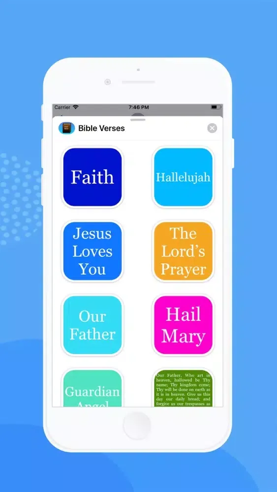 Bible Verses Stickers! Ekran Görüntüleri