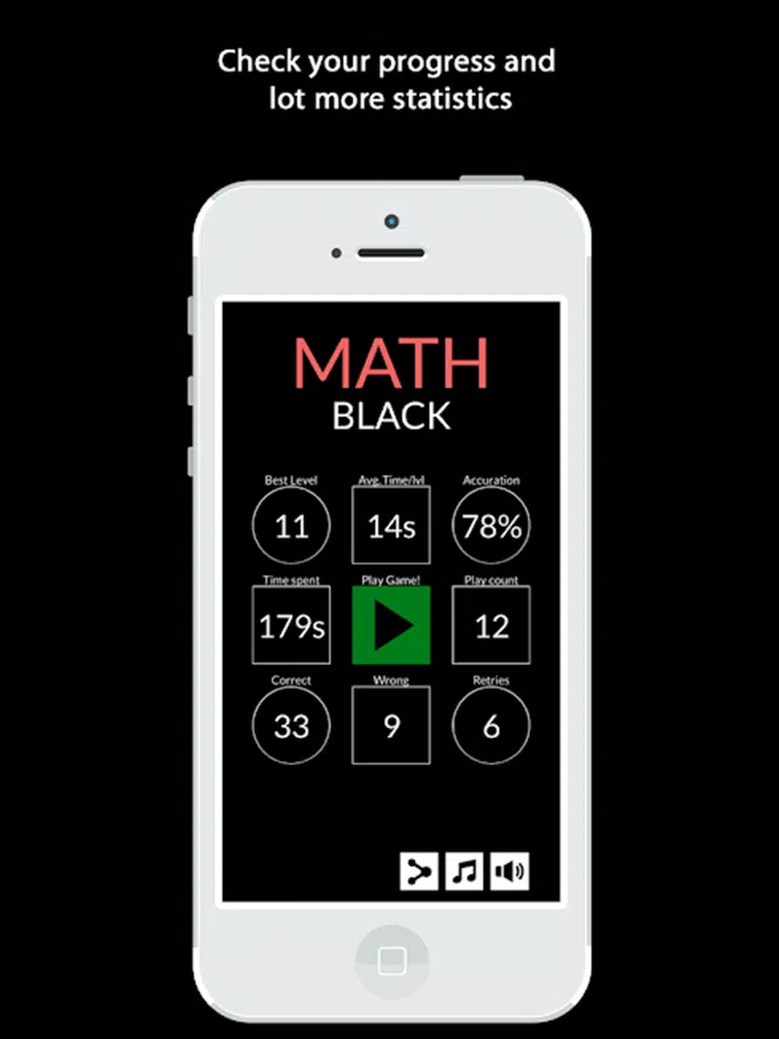 Screenshot di Math Black - Train your brain iPad 