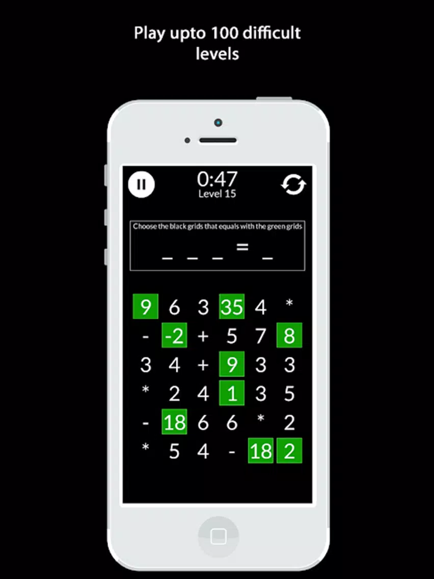 Screenshot di Math Black - Train your brain iPad 