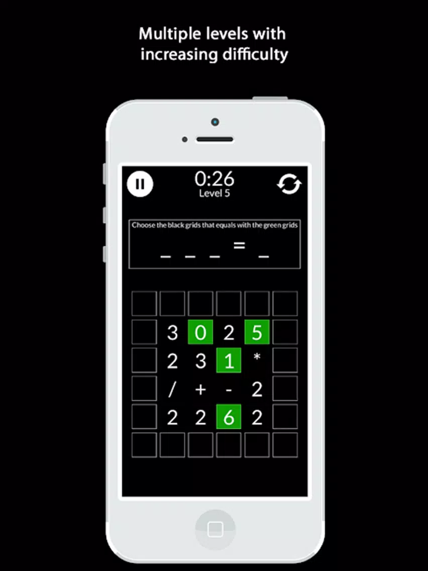 Screenshot di Math Black - Train your brain iPad 