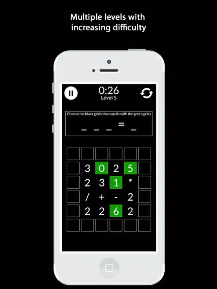 صور Math Black - Train your brain iPad 