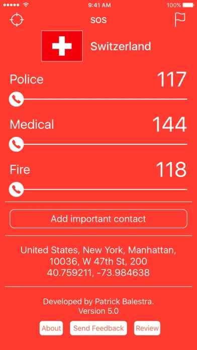 Emergency Phone Numbers - World應用截圖